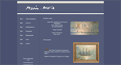 Desktop Screenshot of marin-marie.info
